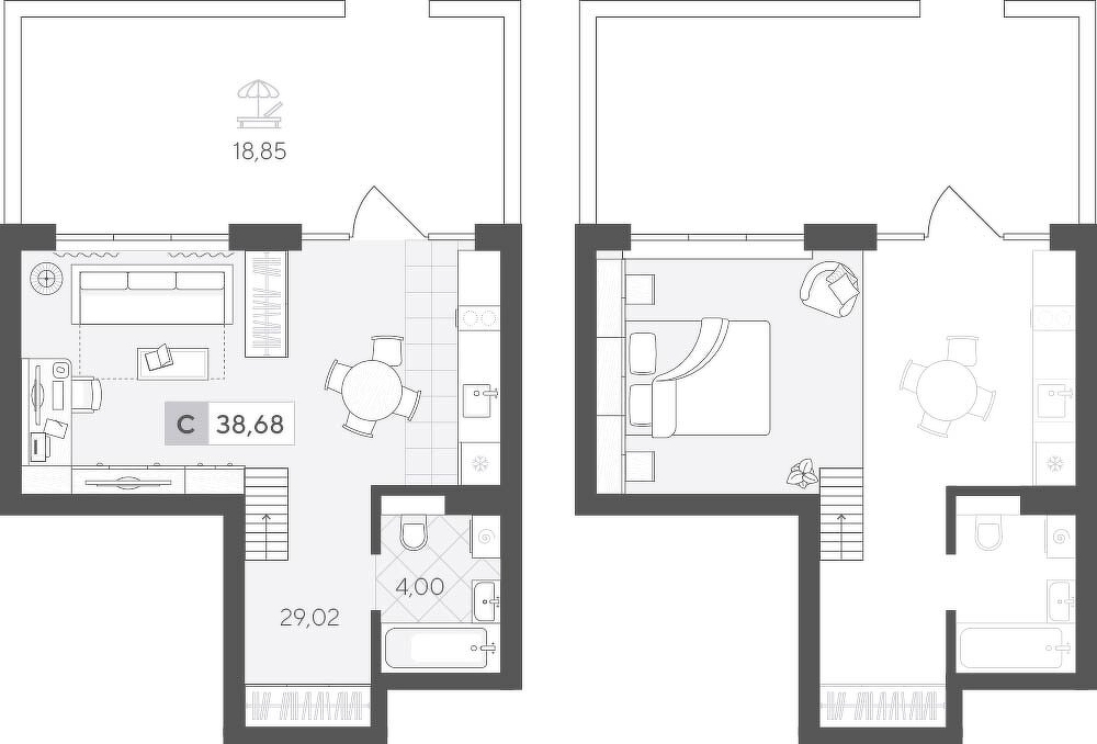 Скандиа. Квартал у Леса