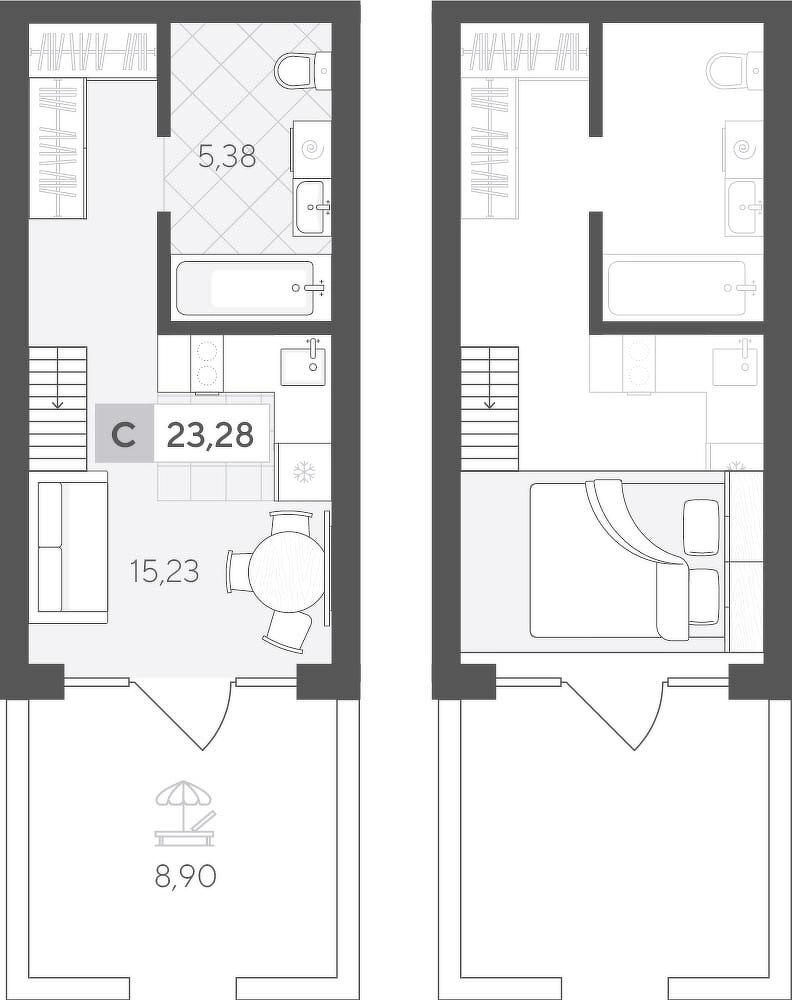 Скандиа. Квартал у Леса