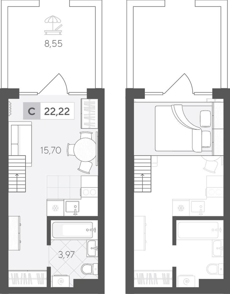 Скандиа. Квартал у Леса