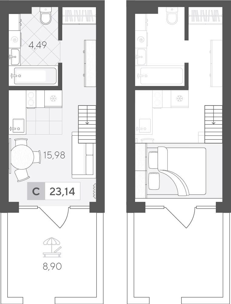 Скандиа. Квартал у Леса