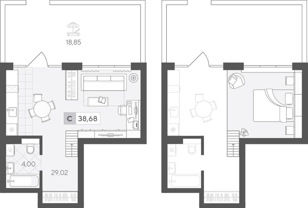 Скандиа. Квартал у Леса