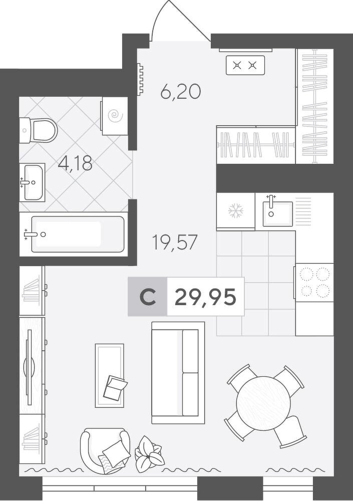 Скандиа. Квартал у Леса