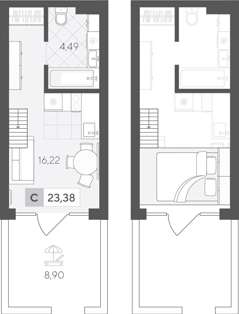 Скандиа. Квартал у Леса