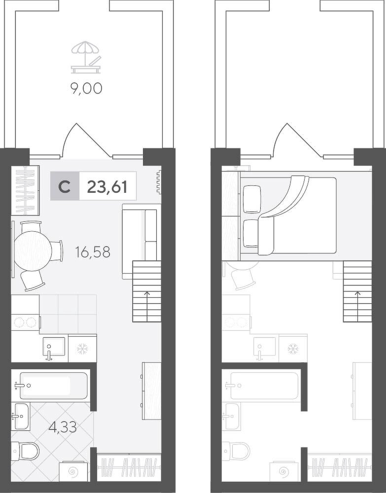 Скандиа. Квартал у Леса