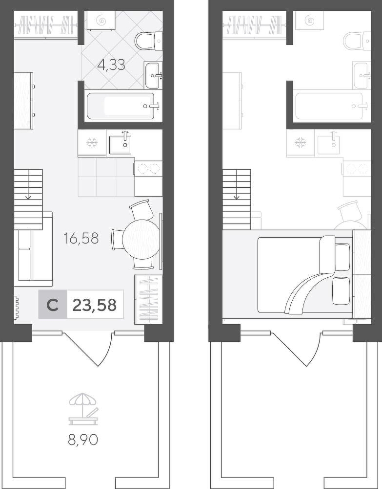 Скандиа. Квартал у Леса