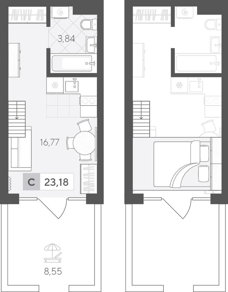 Скандиа. Квартал у Леса