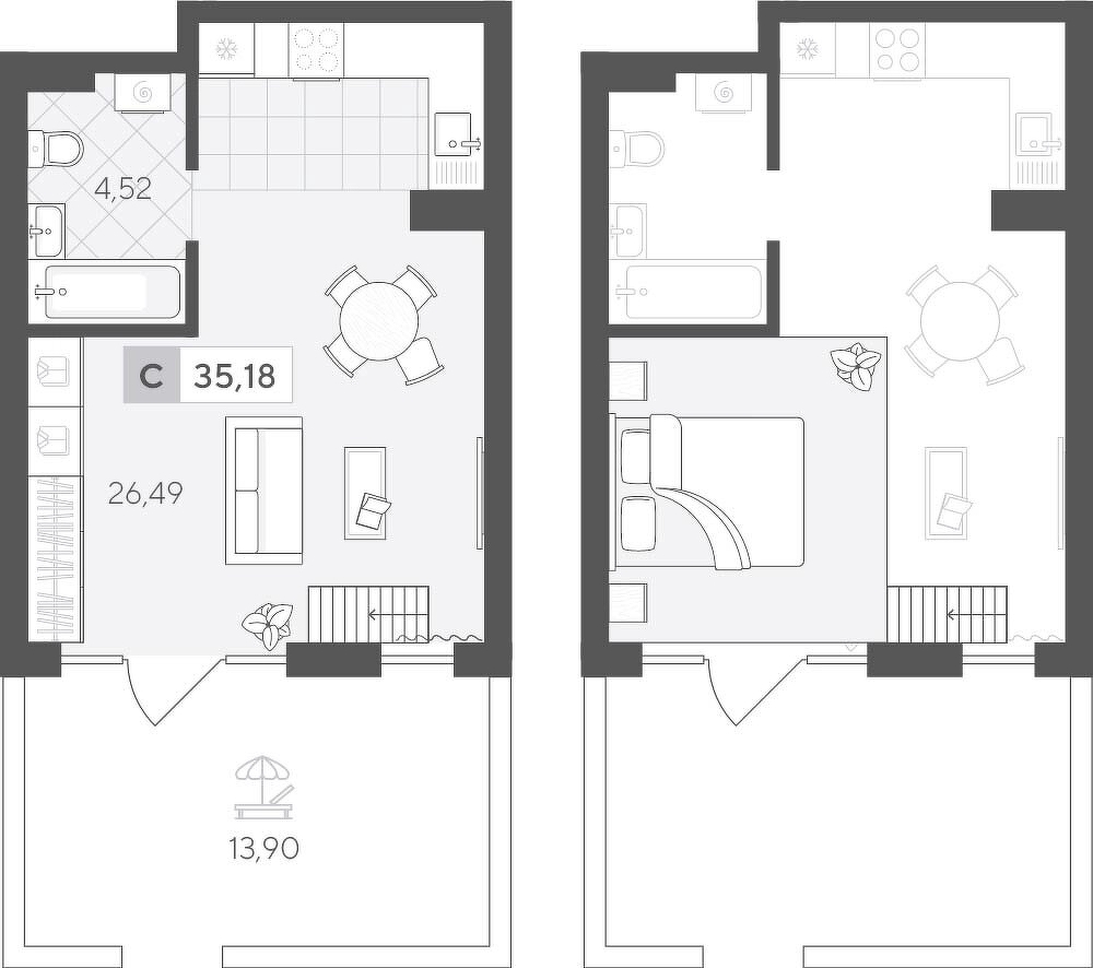 Скандиа. Квартал у Леса