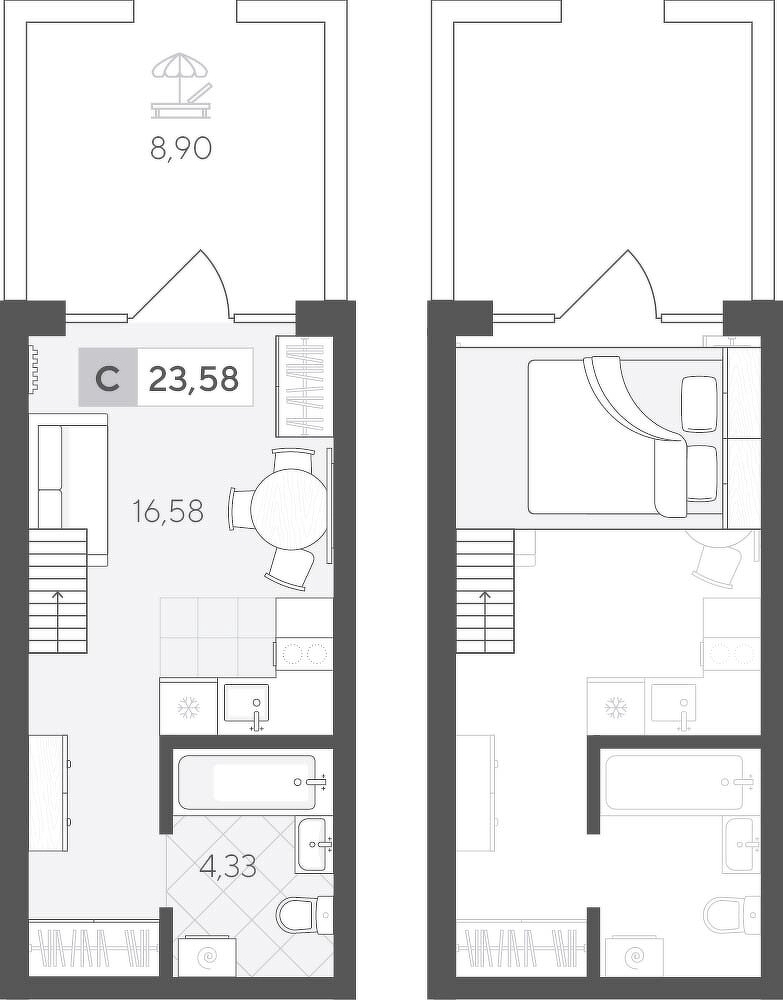 Скандиа. Квартал у Леса