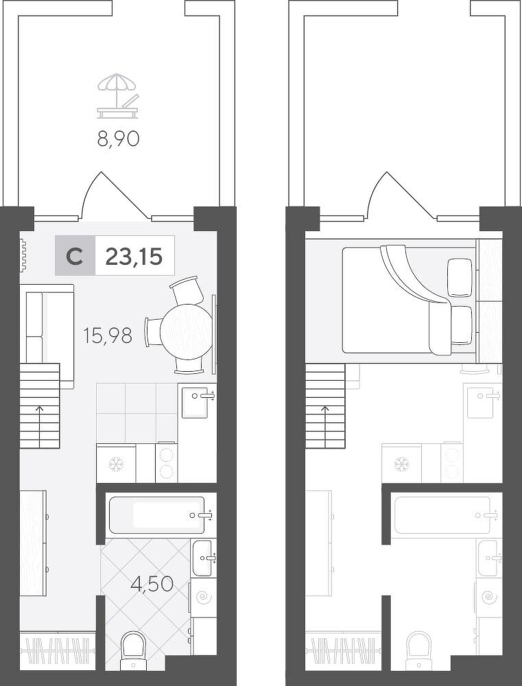 Скандиа. Квартал у Леса