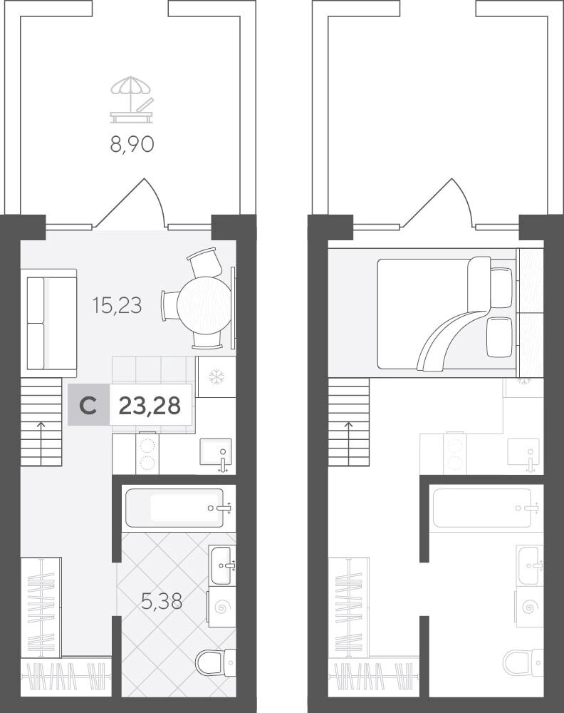 Скандиа. Квартал у Леса