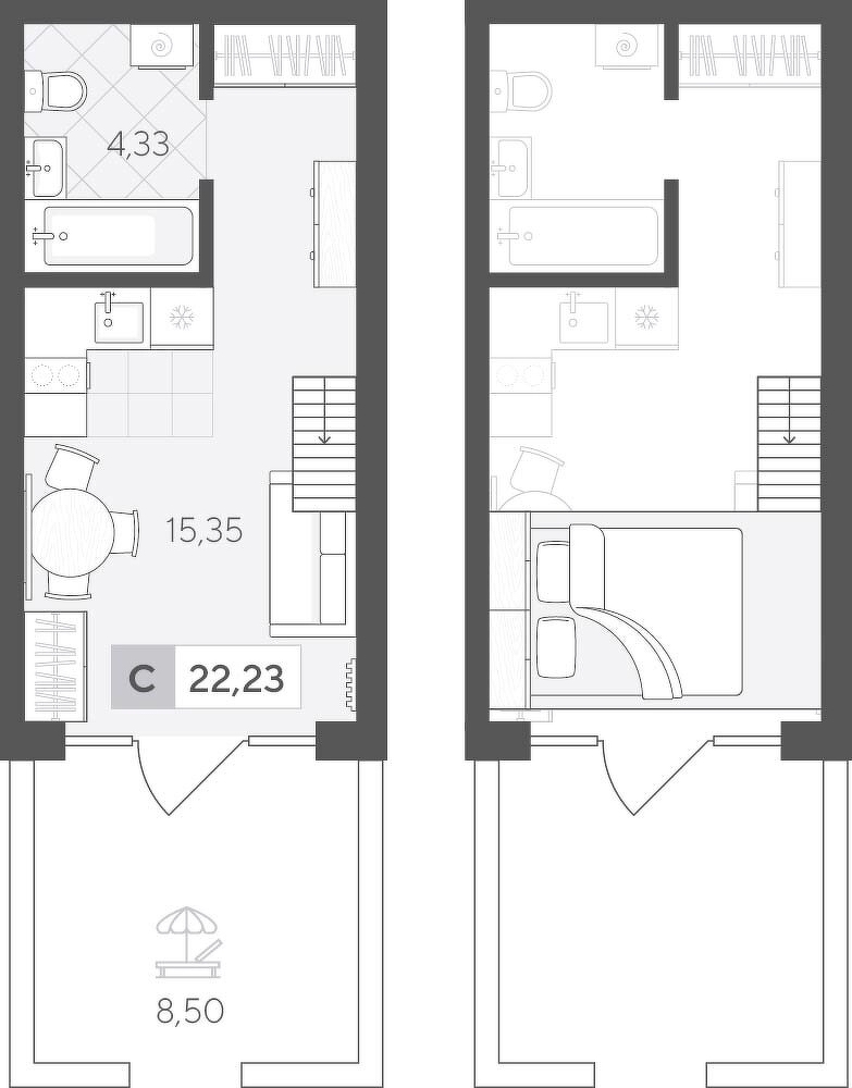 Скандиа. Квартал у Леса