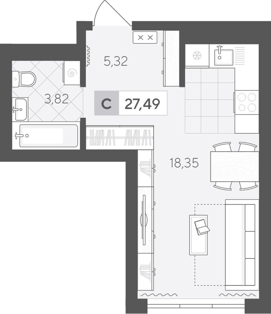 Скандиа. Квартал у Леса