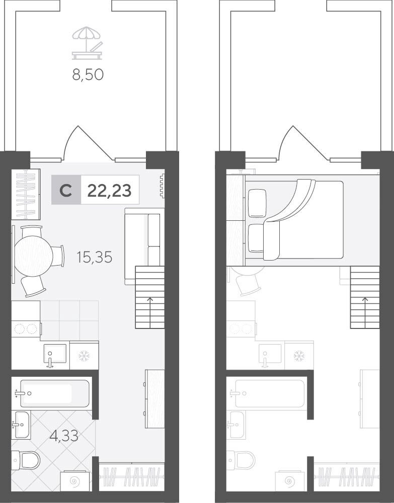 Скандиа. Квартал у Леса