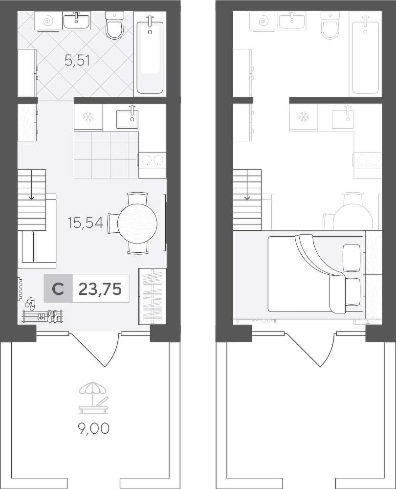 Скандиа. Квартал у Леса