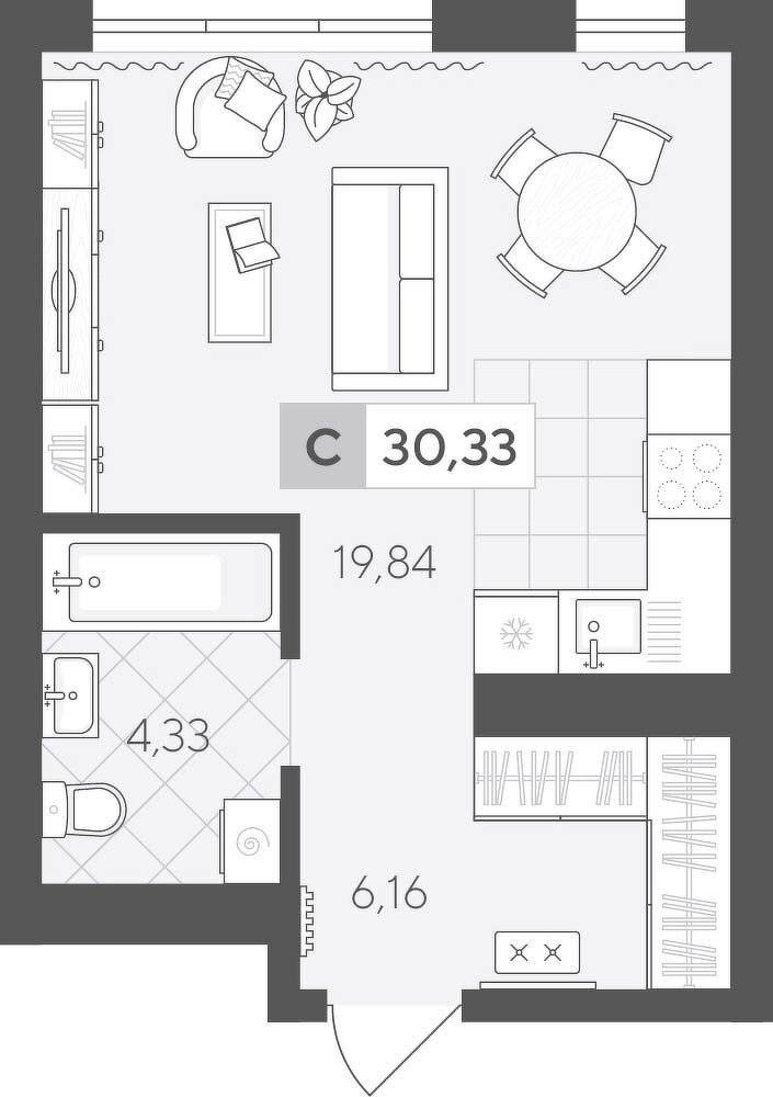 Скандиа. Квартал у Леса