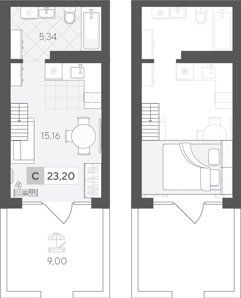 Скандиа. Квартал у Леса