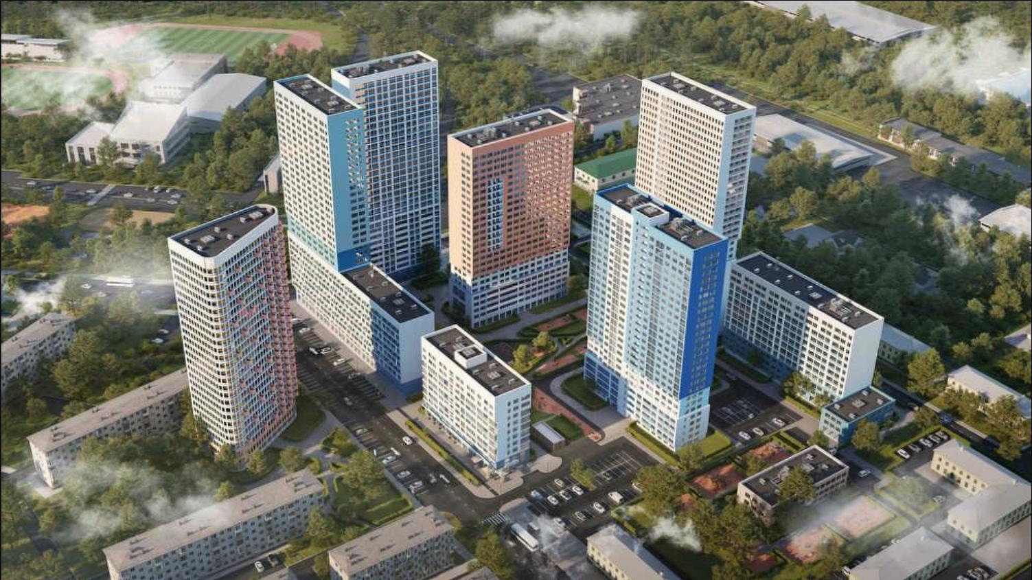 Купить новостройку в районе Эльмаш в Екатеринбурге, 🏢 продажа по цене от  застройщика