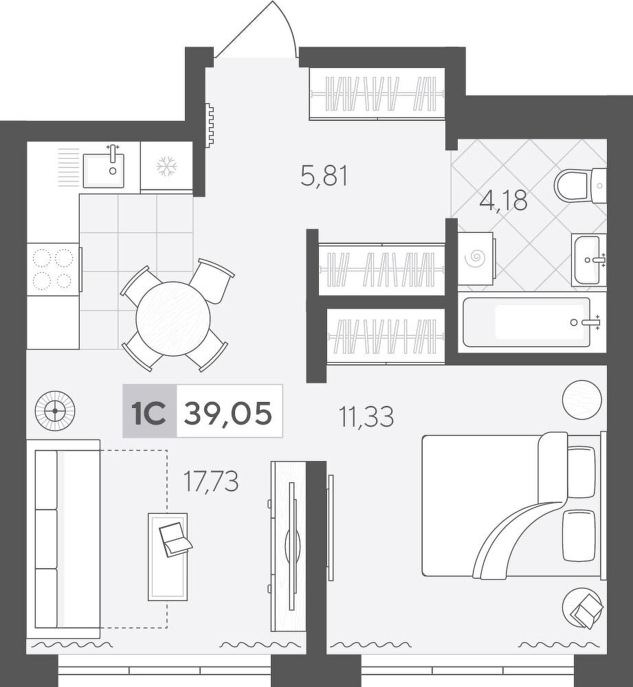 Скандиа. Квартал у Леса