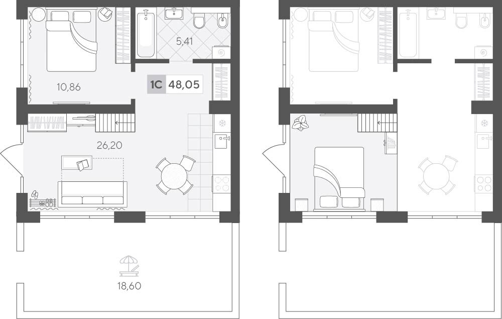 Скандиа. Квартал у Леса