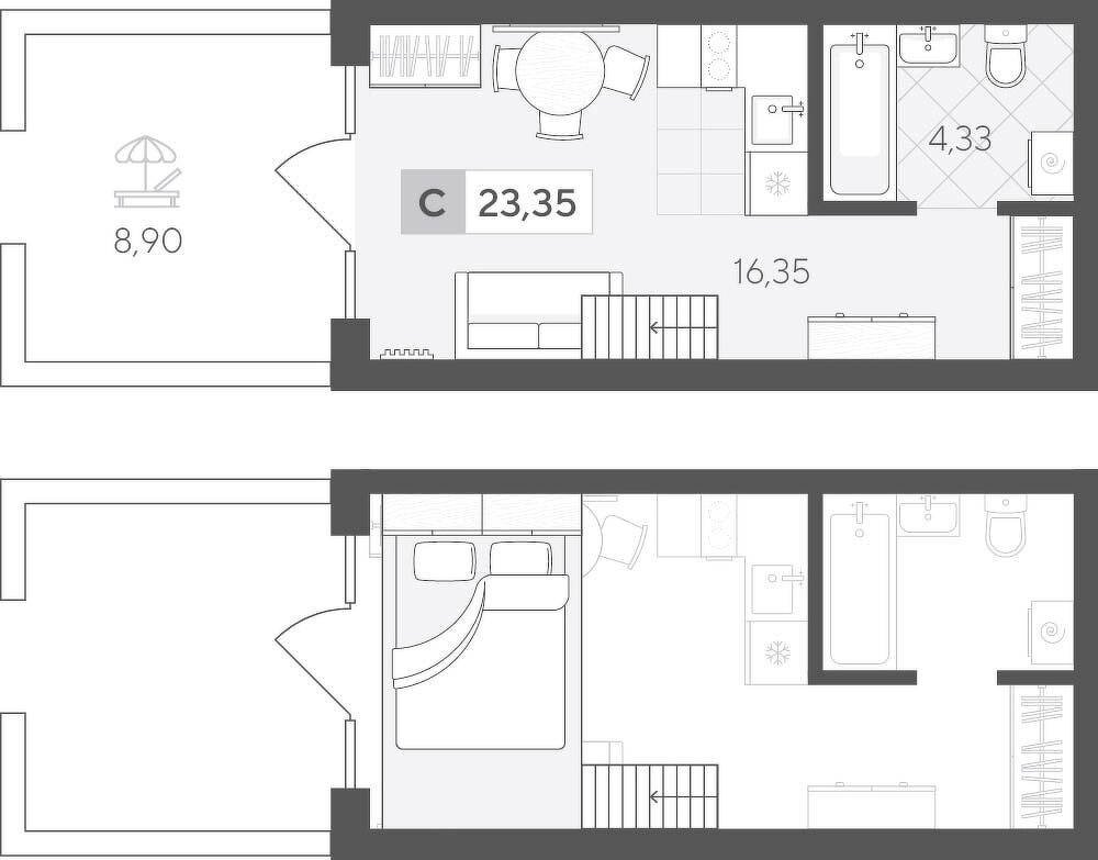 Скандиа. Квартал у Леса