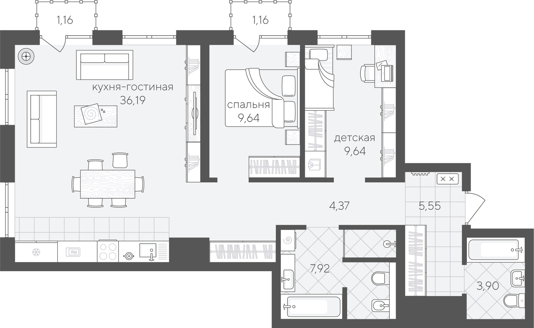 Скандиа. Квартал в Комарово Парк