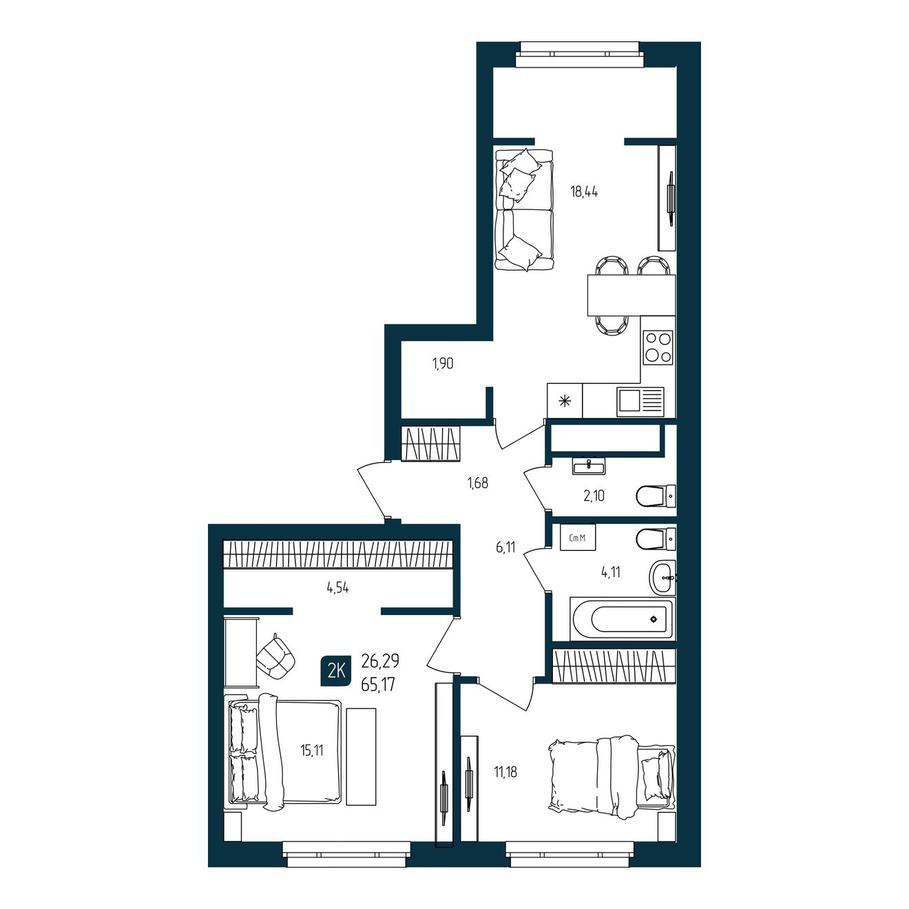 Квартал мятный