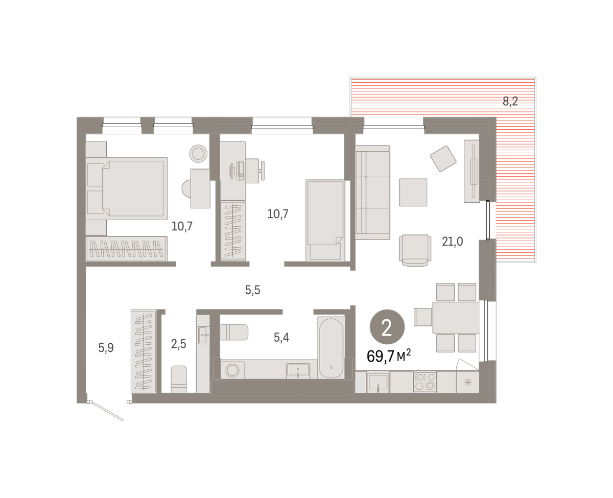 Республики 205