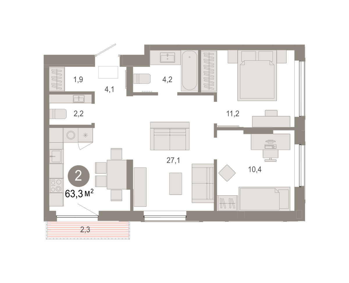 Октябрьский на Туре