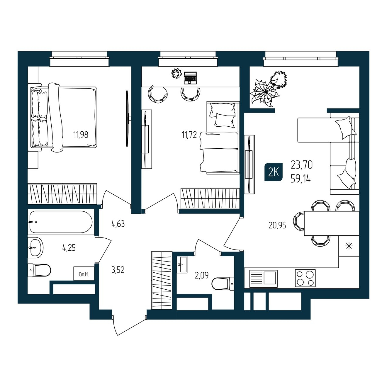 Квартал мятный