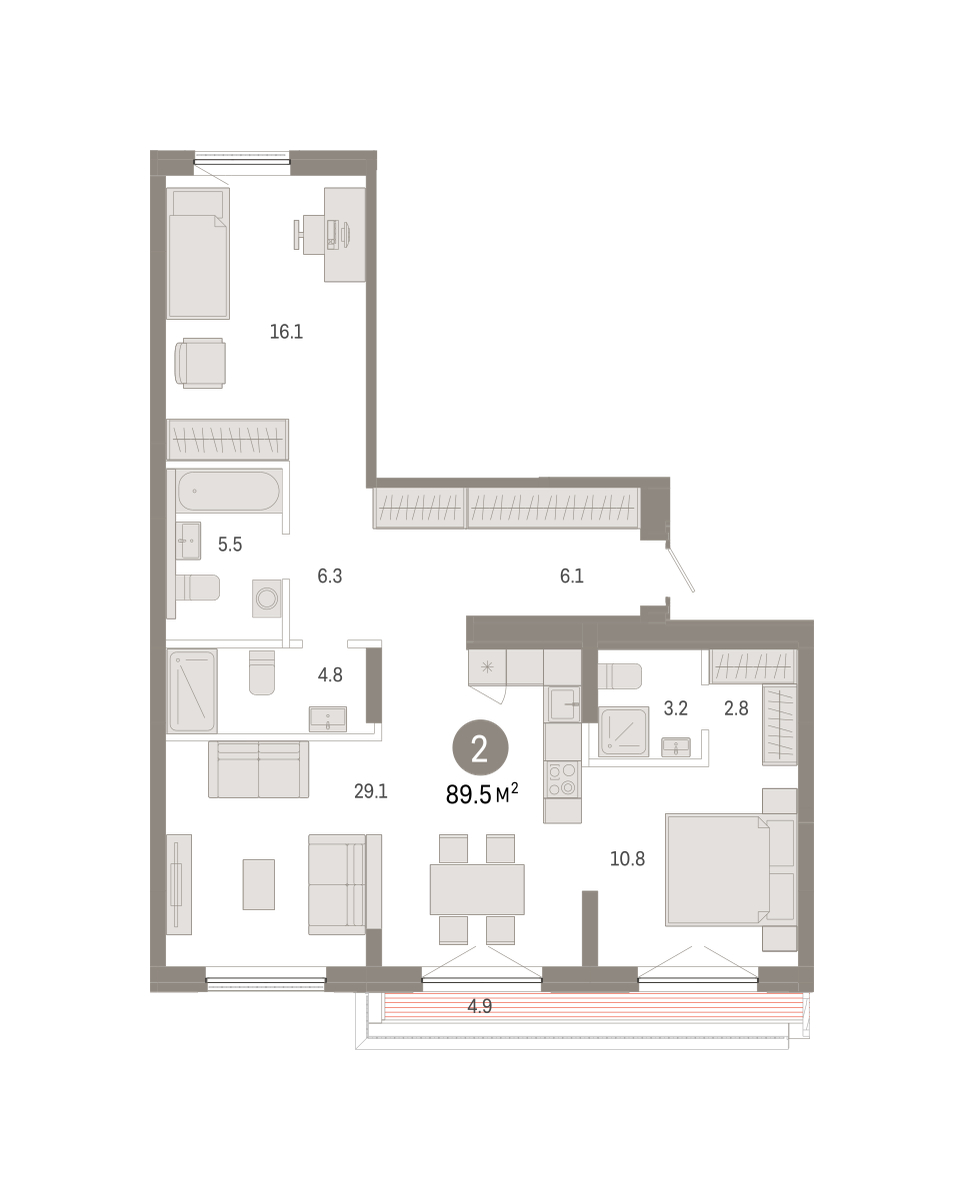 Октябрьский на Туре