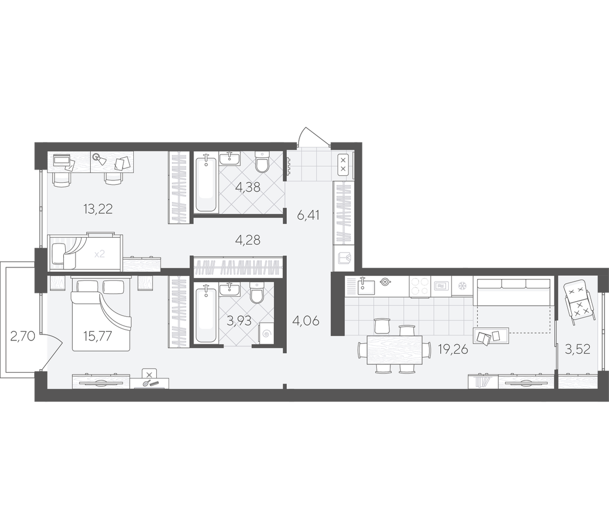 Скандиа. Квартал в Комарово Парк