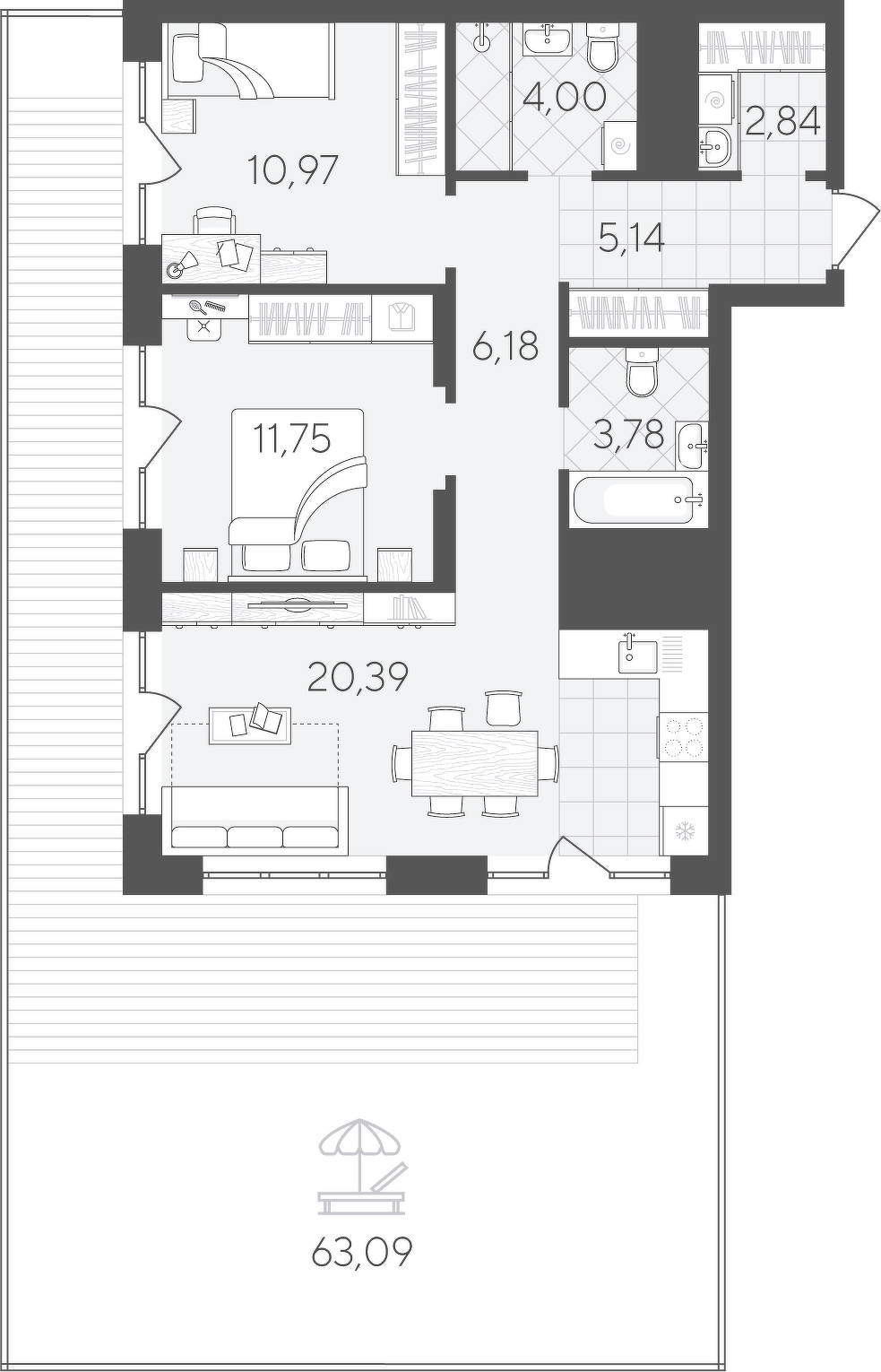 Скандиа. Дом на берегу Туры