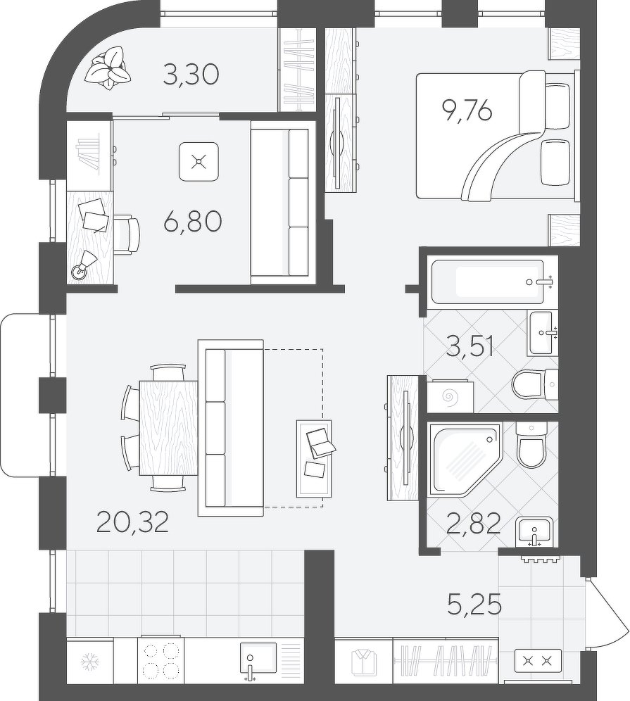 Скандиа. Квартал в Комарово Парк
