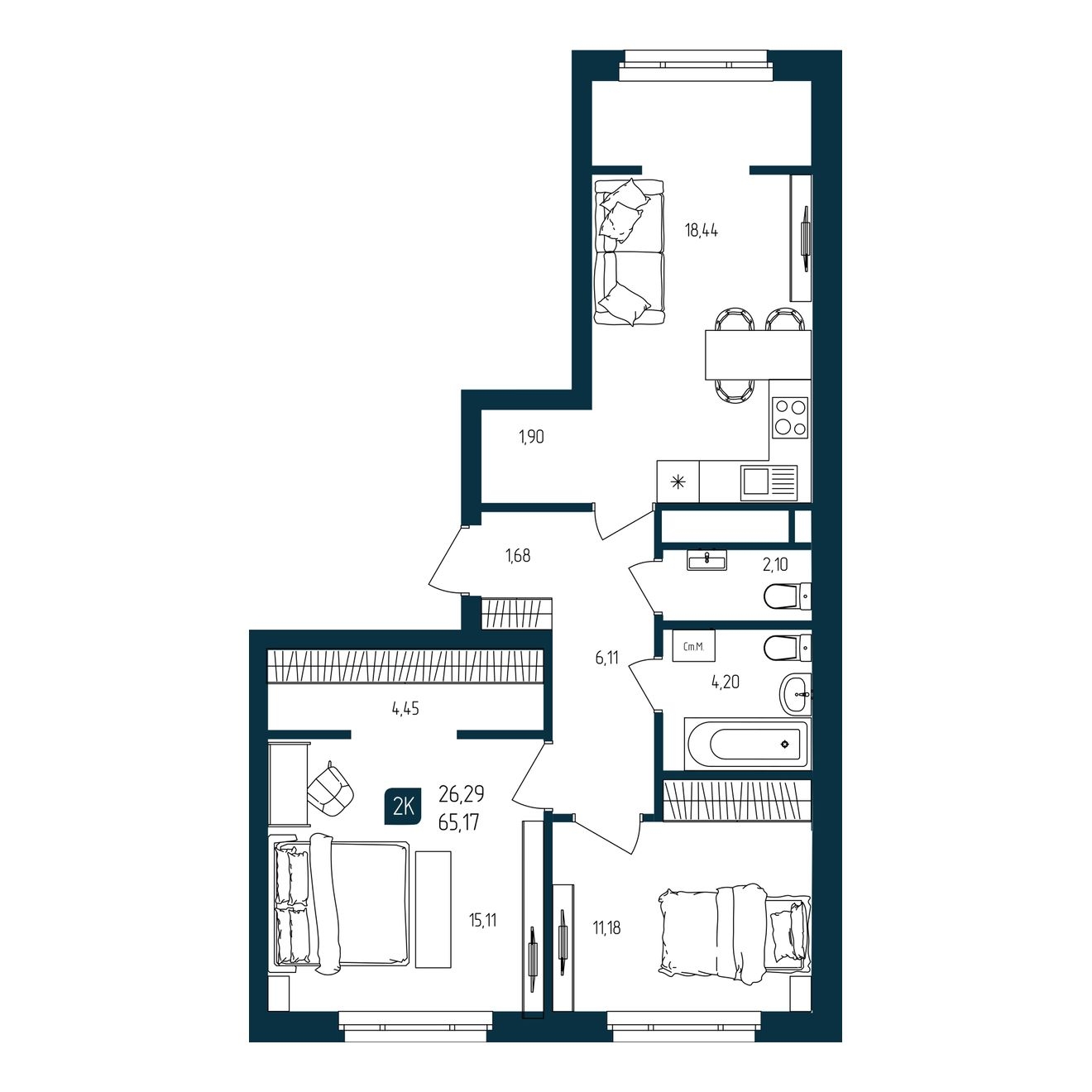 Квартал мятный