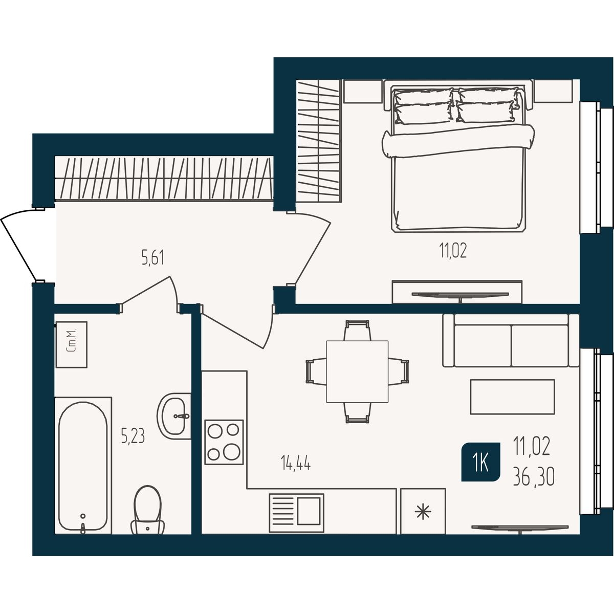 Квартал мятный