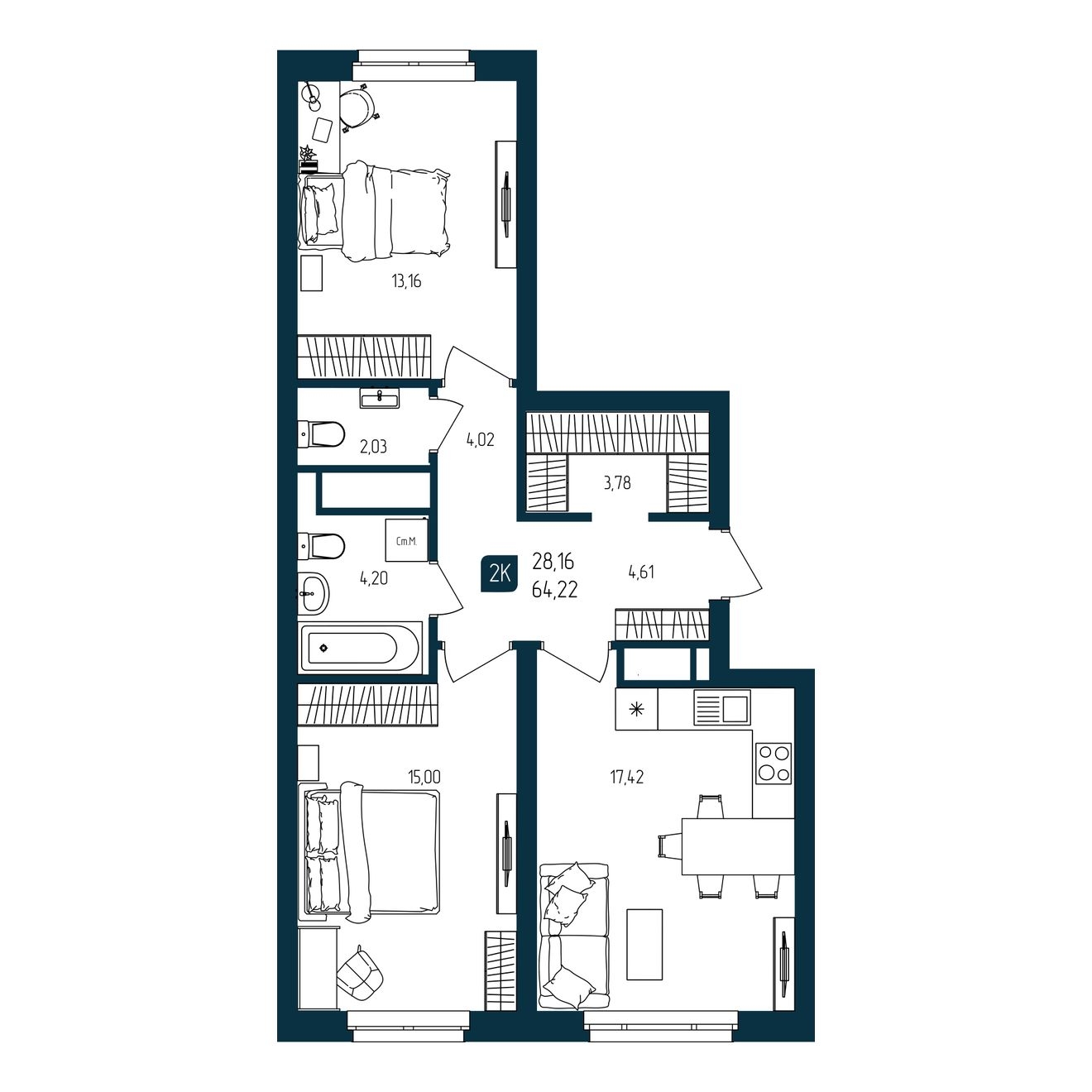 Квартал мятный