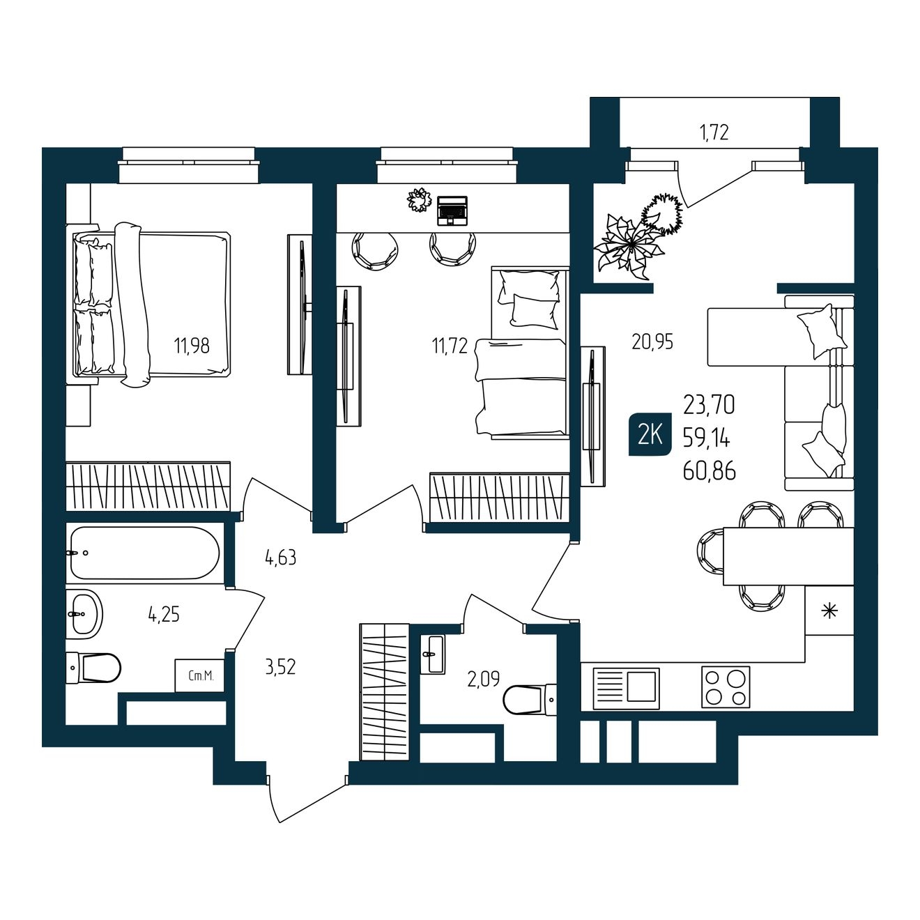 Квартал мятный