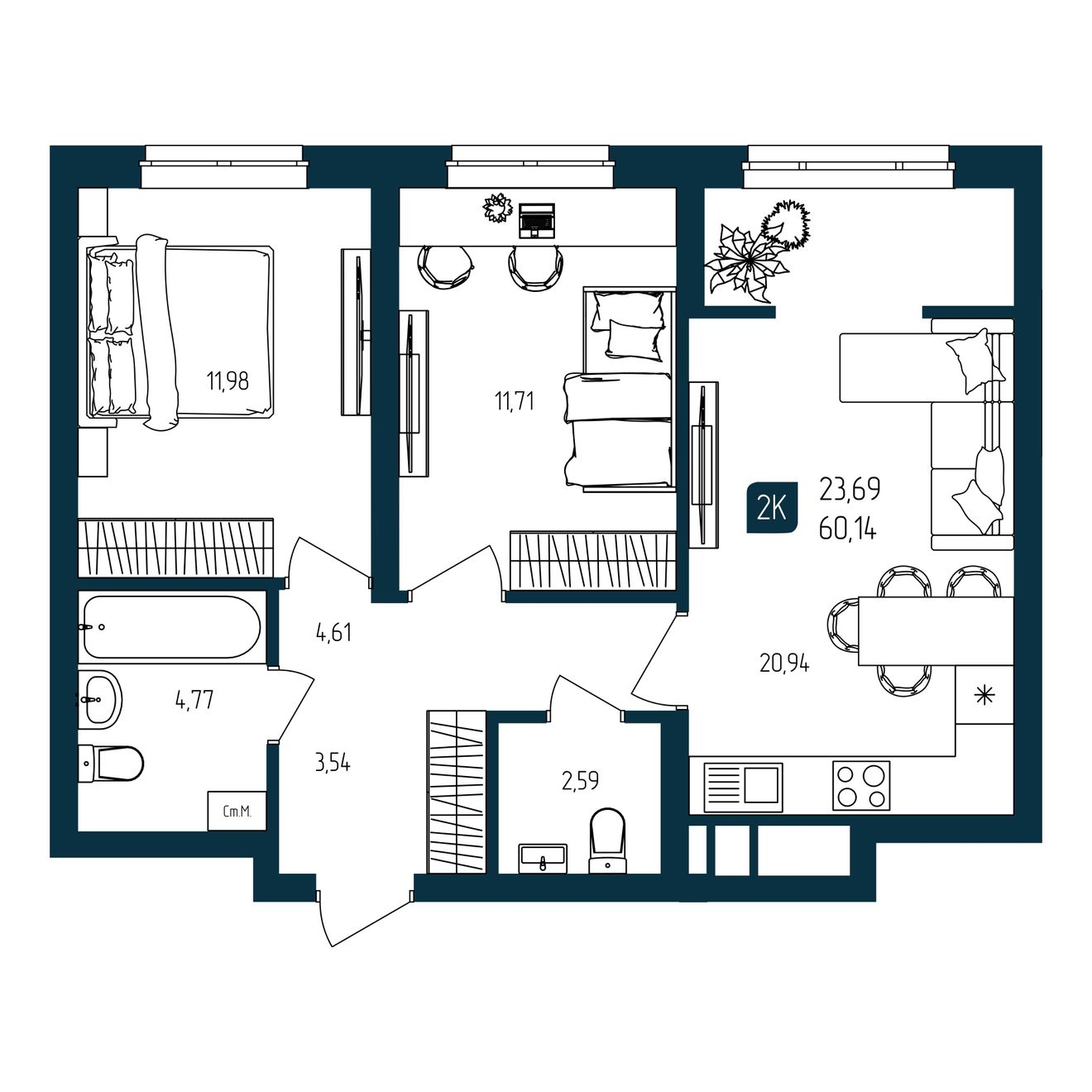 Квартал мятный