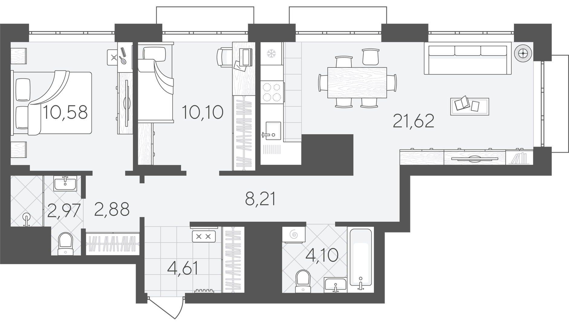 Скандиа. Дом на берегу Туры