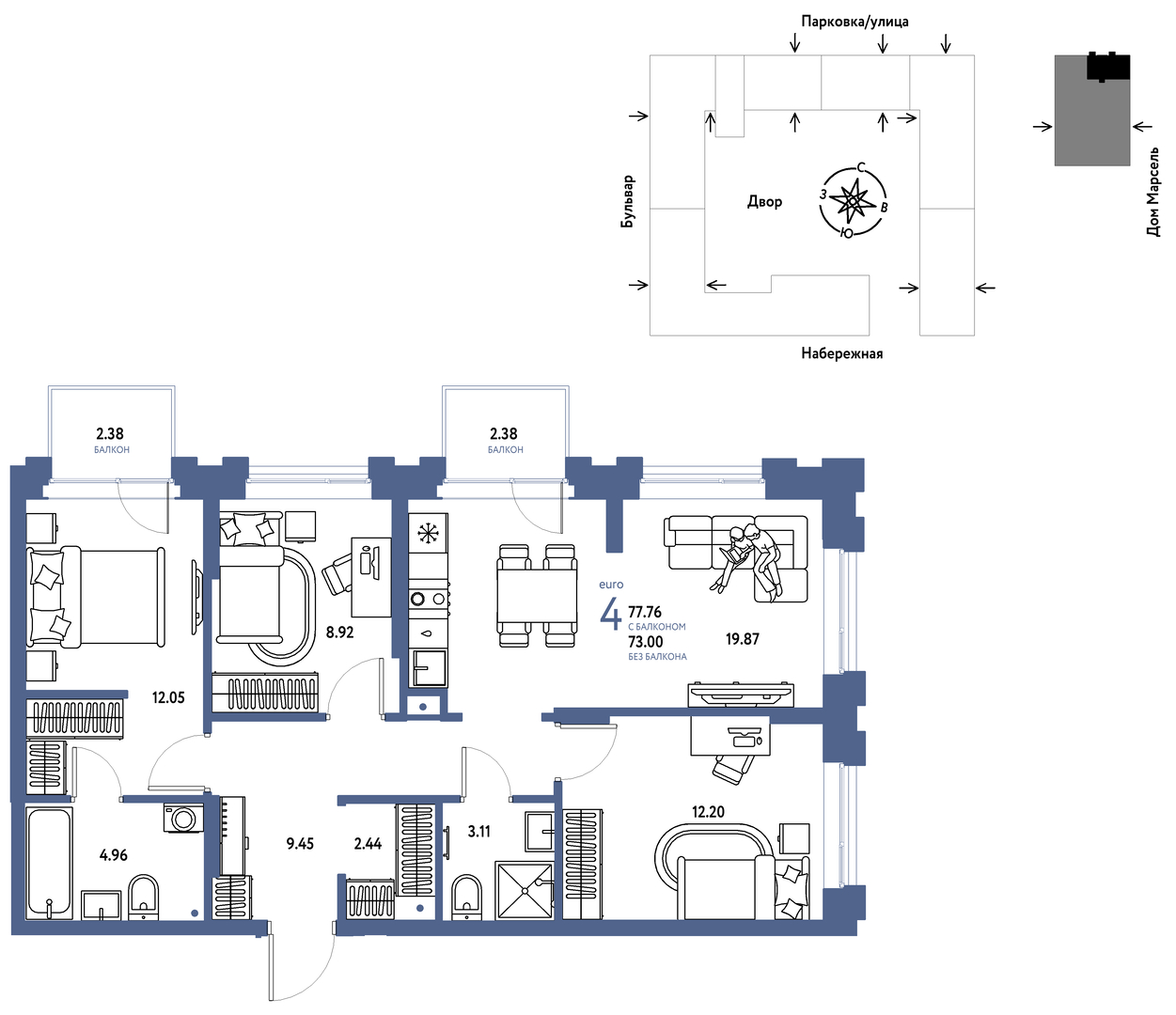 Европейский берег 2.0