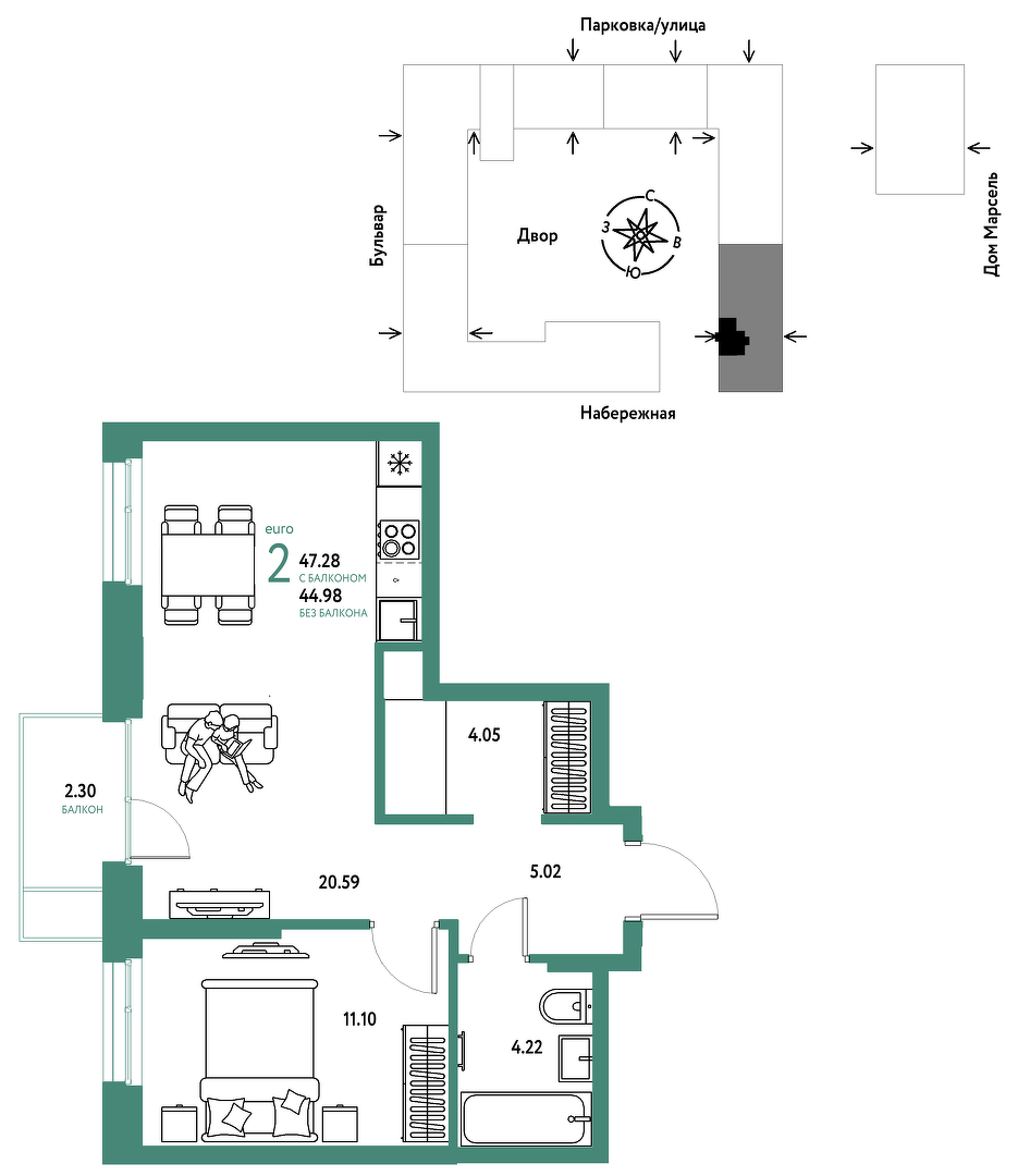 Европейский берег 2.0