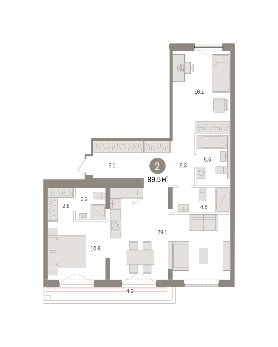 Октябрьский на Туре