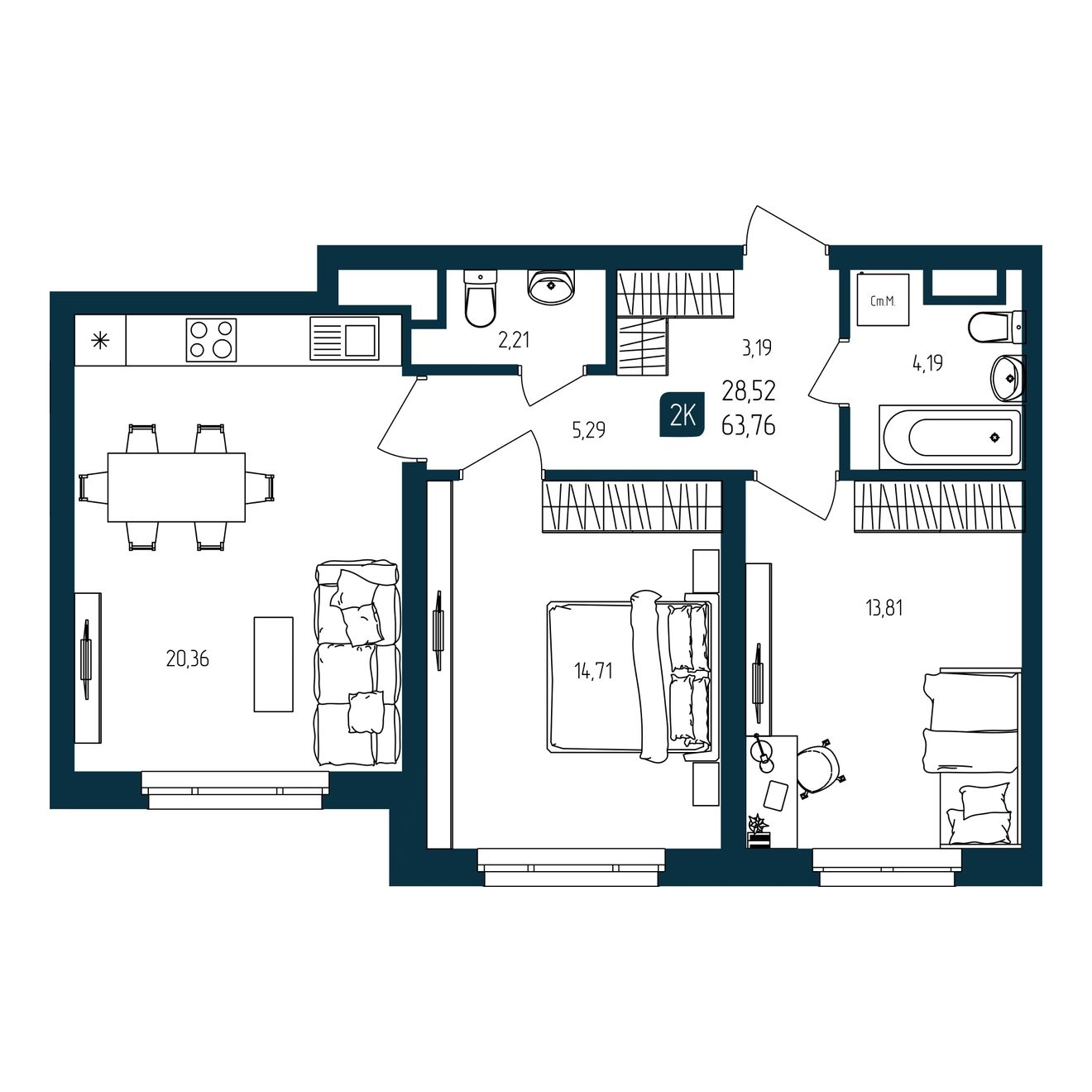 Квартал мятный