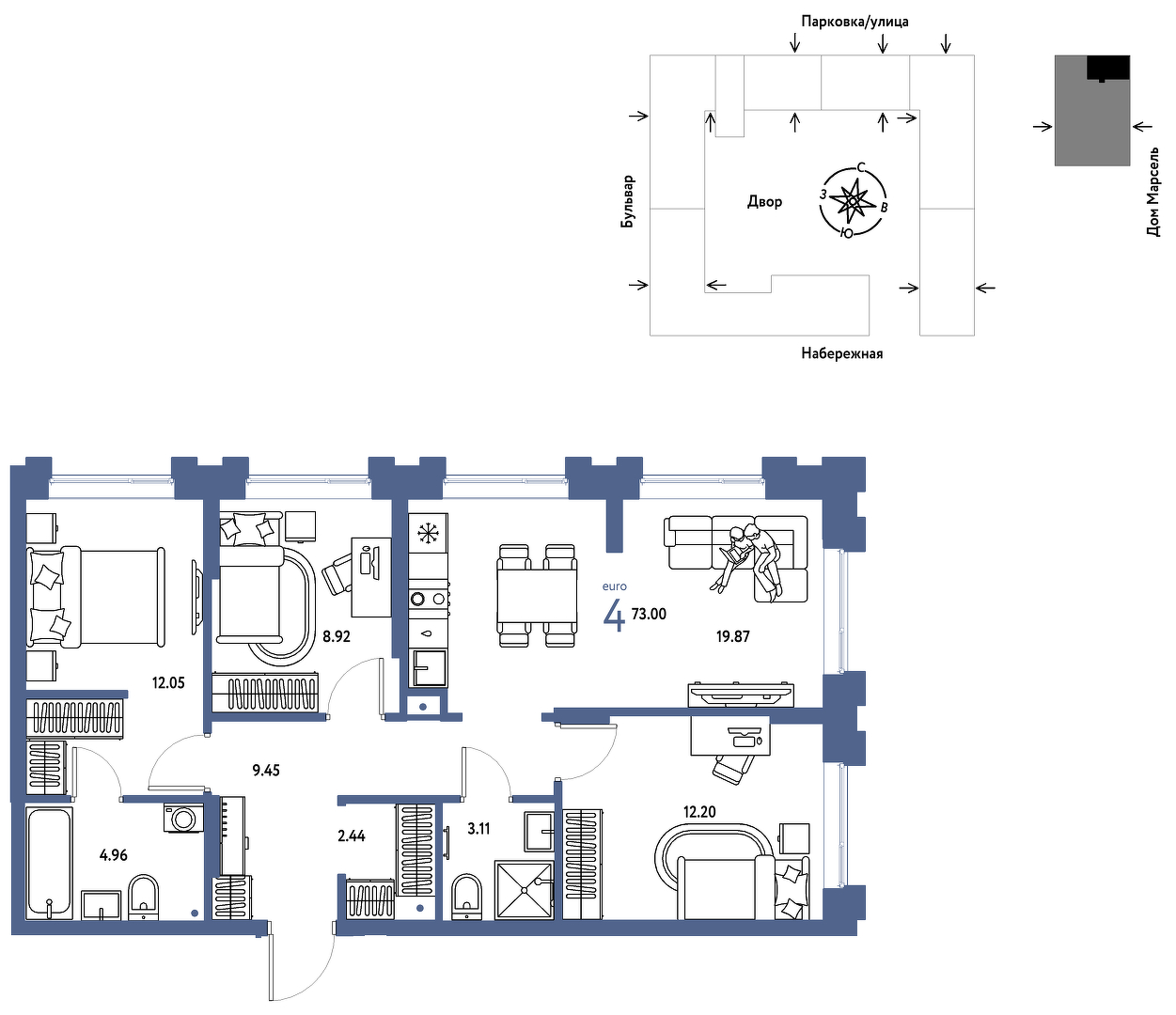 Европейский берег 2.0