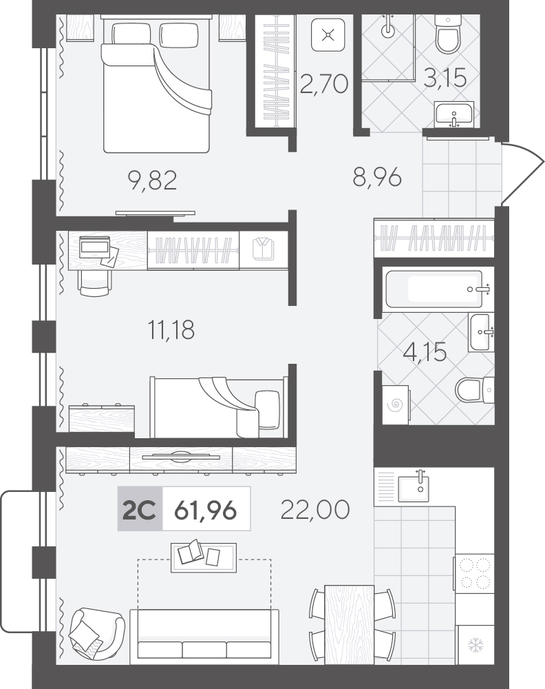 Скандиа. Квартал в Комарово Парк