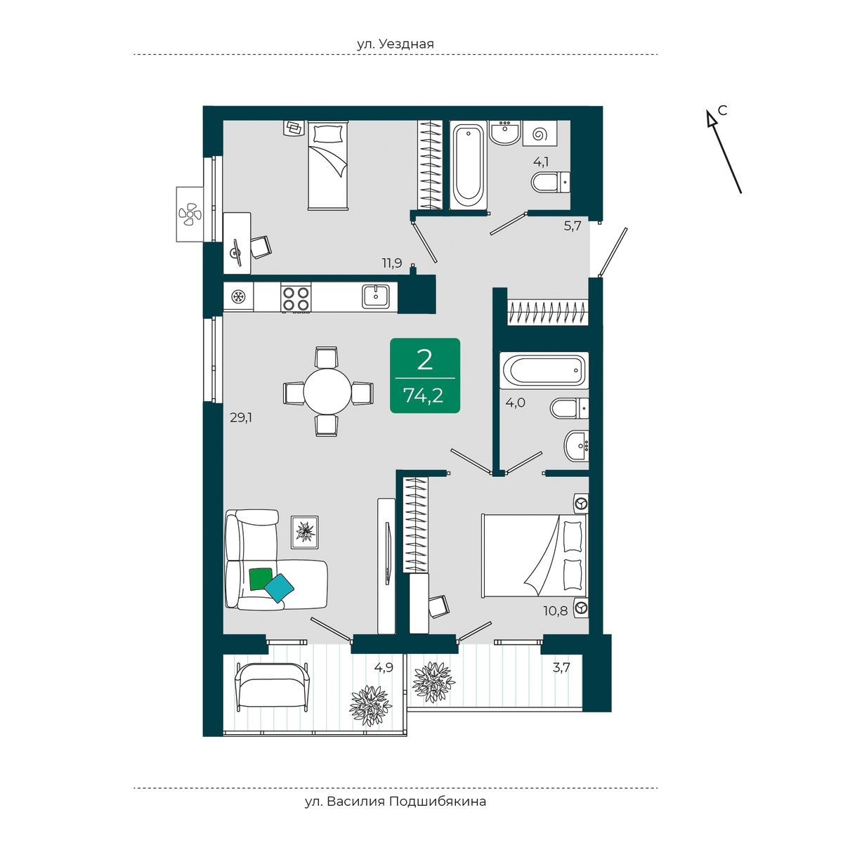 Уездные кварталы