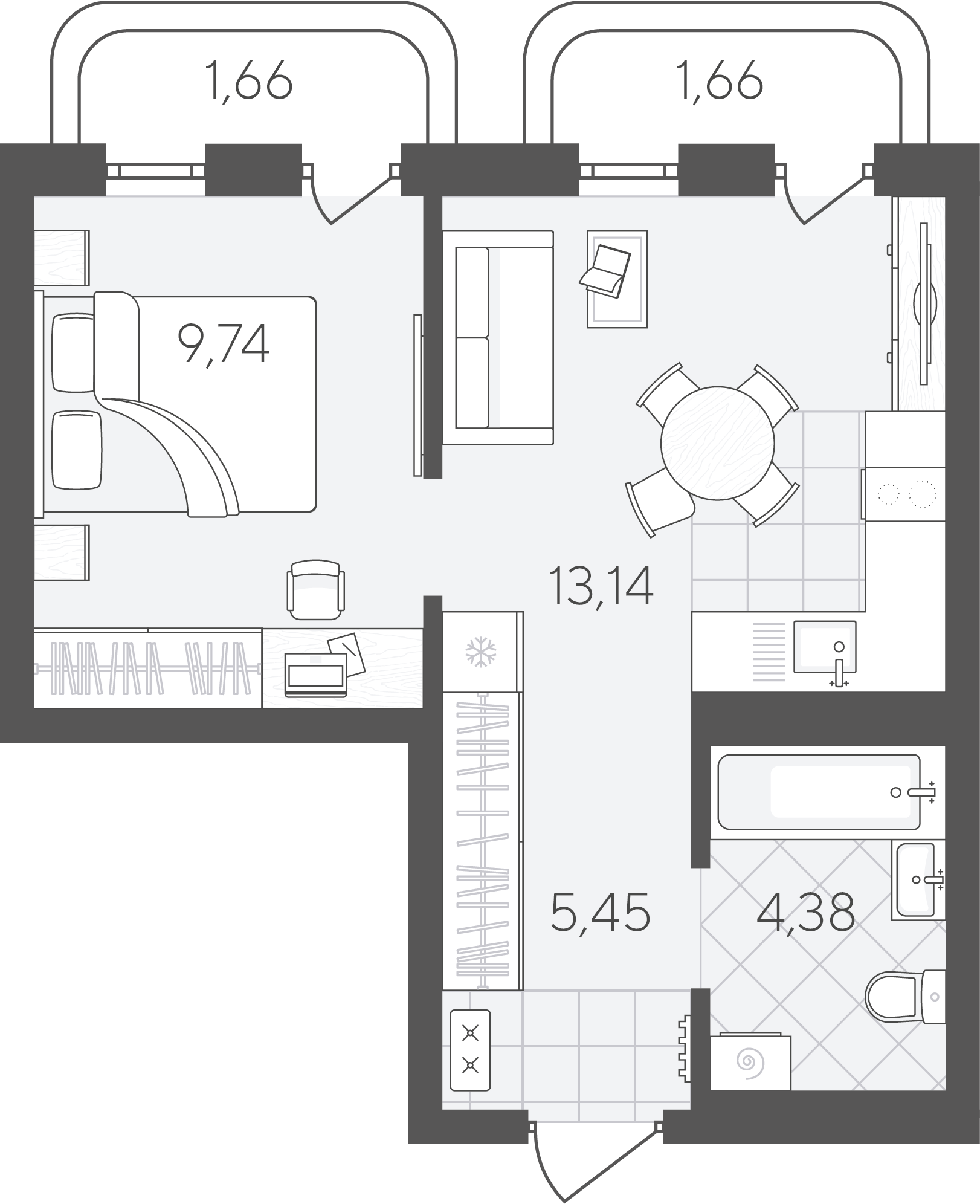 Скандиа. Квартал в Слободе