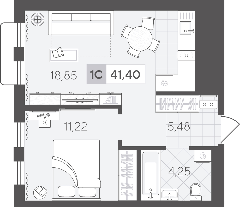 Скандиа. Квартал в Комарово Парк