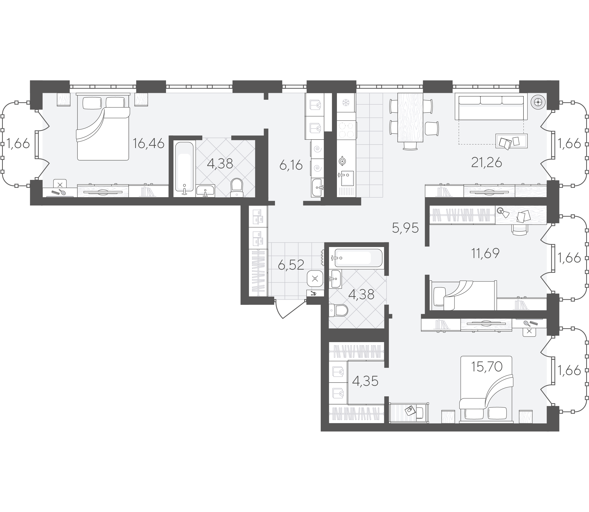 Скандиа. Квартал в Слободе