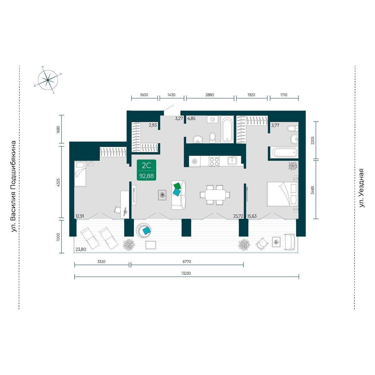 Уездные кварталы